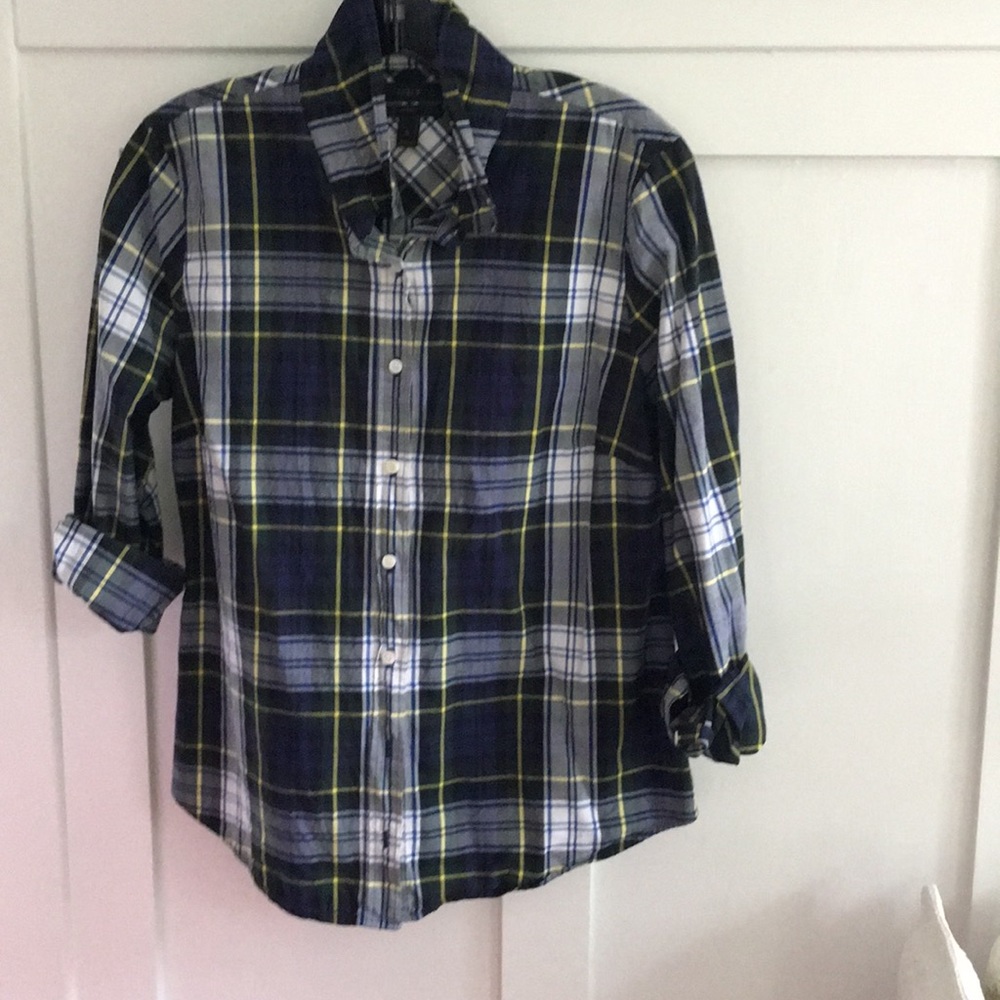 Women’s plaid blouse